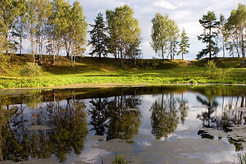 Image showing Forest lake