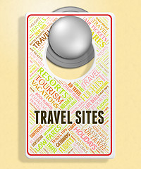 Image showing Travel Sites Shows Vacationing Vacations And Tours
