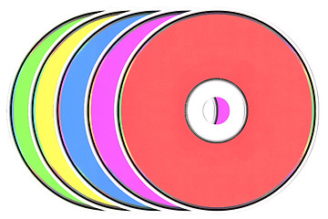 Image showing CD on white background