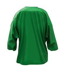 Image showing Long-sleeved T-shirt from behind