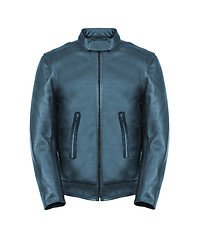 Image showing leather jacket isolated