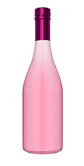 Image showing Bottle of champagne isolated
