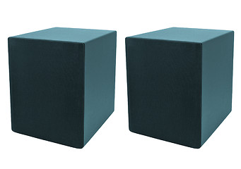 Image showing Audio speaker isolated 