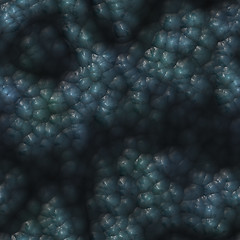 Image showing Slimy organic tissue 3d rendering