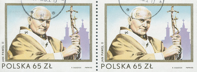 Image showing POLAND, circa 1982: postage stamp printed in Poland showing an i