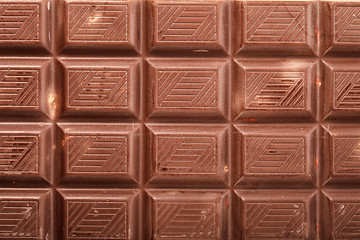 Image showing Background Chocolate Bar
