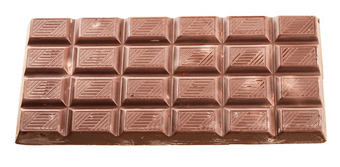 Image showing Chocolate Bar Isolated