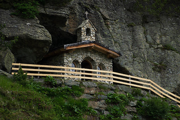 Image showing Chapel Seekaralm, Salzburg County, Austria