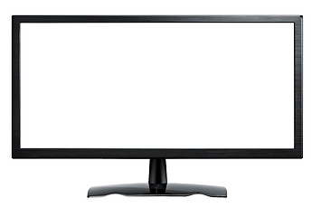 Image showing monitor on white background