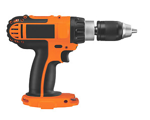 Image showing drill on white background