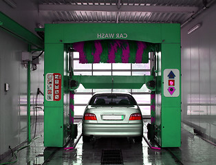 Image showing Car wash.