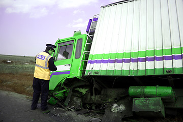 Image showing Car accident