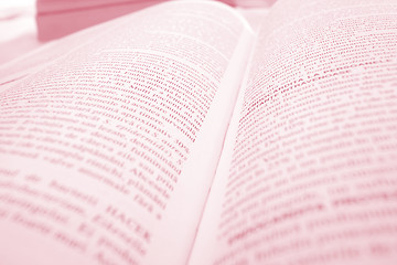 Image showing Opened book