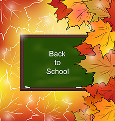 Image showing Autumn Bright Background