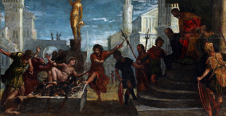 Image showing Martyrdom of St. Lawrence