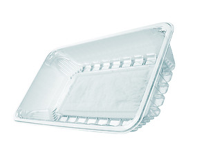 Image showing Plastic food package isolated