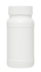 Image showing White medical container