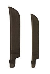 Image showing knife cases on white backgroun