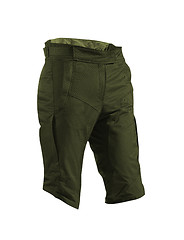 Image showing green shorts isolated 