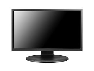 Image showing monitor isolated on white