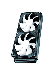 Image showing Two cooling fans