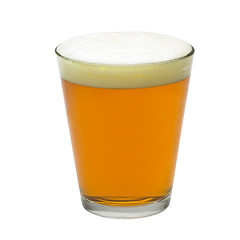 Image showing pint of beer isolated