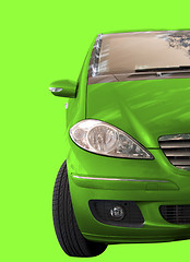 Image showing Green car