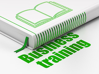 Image showing Education concept: book Book, Business Training on white background