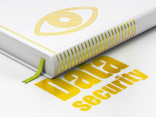 Image showing Privacy concept: book Eye, Data Security on white background