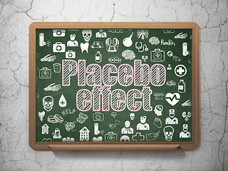 Image showing Health concept: Placebo Effect on School board background