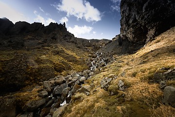 Image showing Waterfall in Iceland