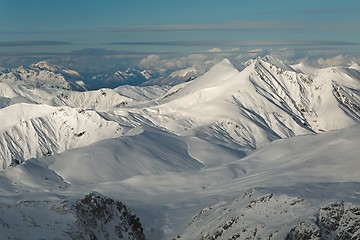 Image showing Mountains in the Alps