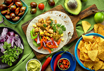 Image showing Mexican food ingredients