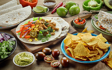Image showing various Mexican food ingredients