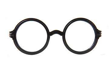 Image showing circle glasses isolated