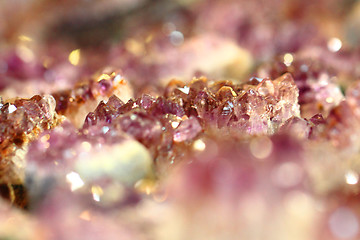 Image showing amethyst violet background