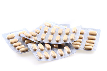 Image showing medical pills isolated