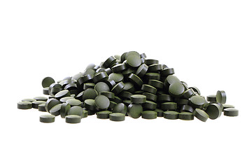 Image showing chlorella vulgaris tabs