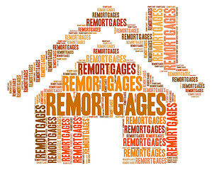 Image showing House Remortgages Indicates Property Residential And Houses