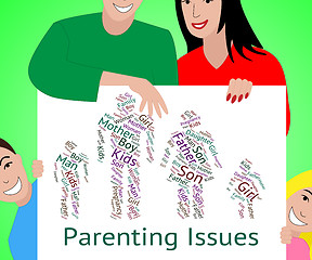 Image showing Parenting Issues Indicates Mother And Baby And Affairs