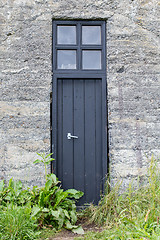 Image showing Weathered old door 