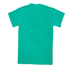 Image showing Green t-shirt isolated 