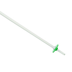 Image showing ski pole isolated on white