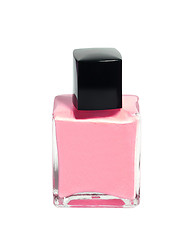 Image showing pink nail polish bottle 