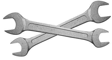 Image showing Two different wrenches