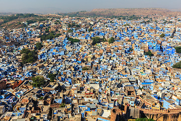 Image showing Jodhpur the Blue city, Rajasthan, India