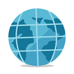 Image showing Globe vector illustration.