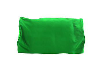 Image showing Green bag isolated