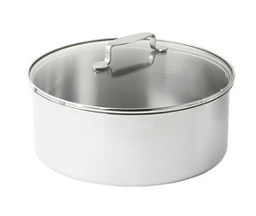 Image showing stainless steel cooking pot