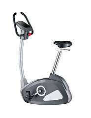 Image showing gym bike isolated 